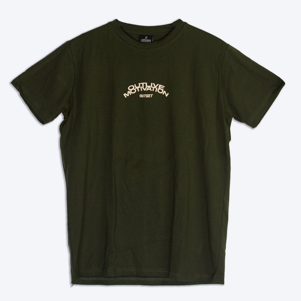 Outlive Tee- Green