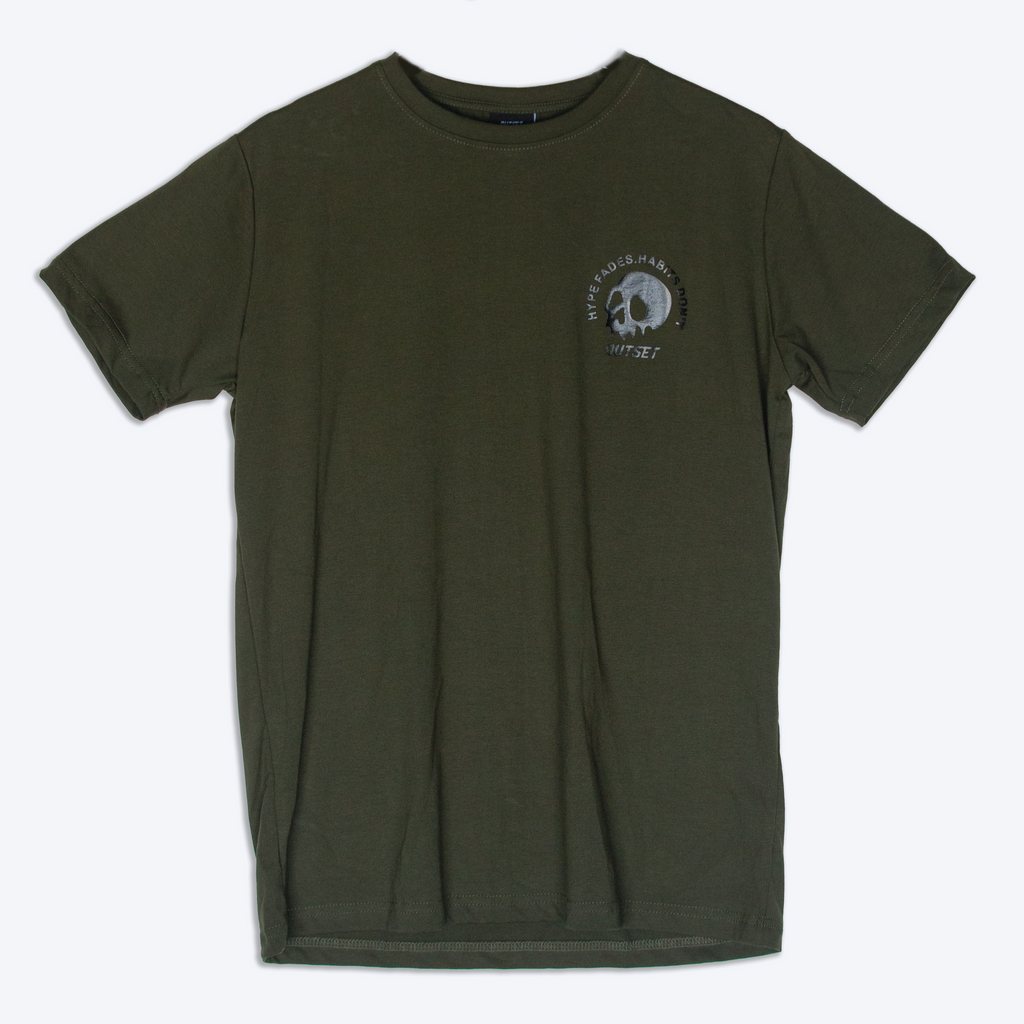 Hybrid State Tee- Melting Skull