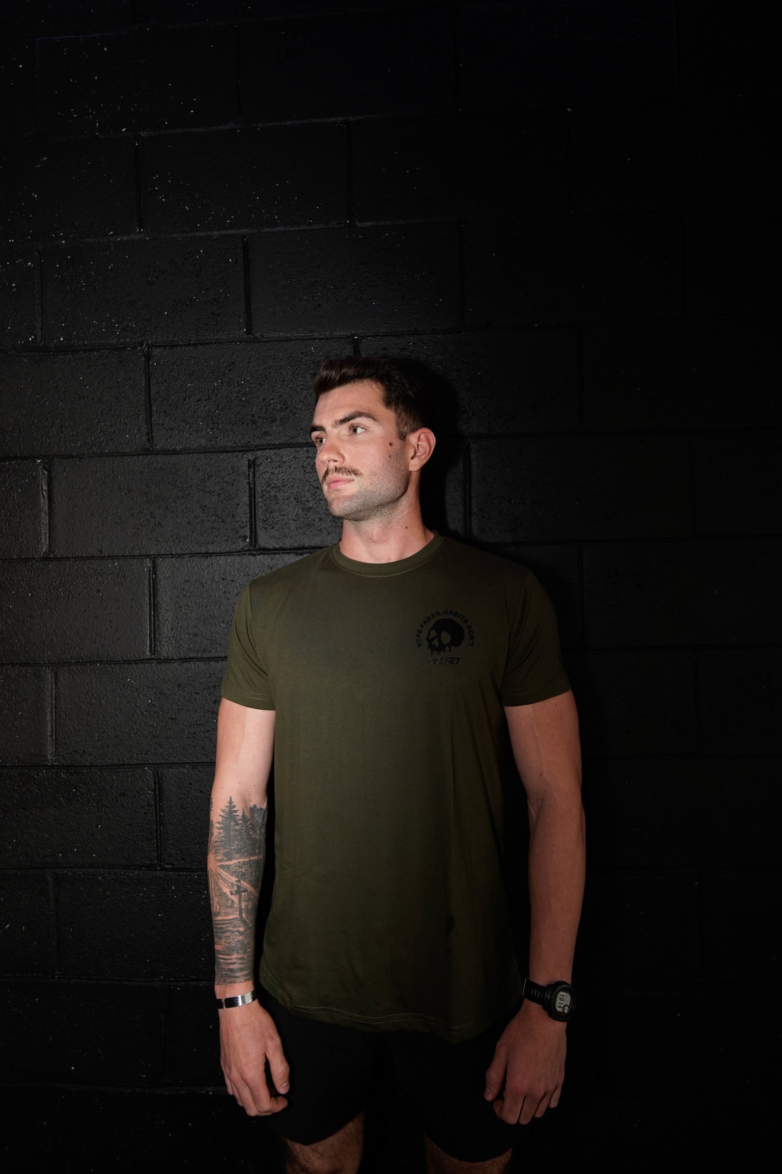 Hybrid State Tee- Melting Skull