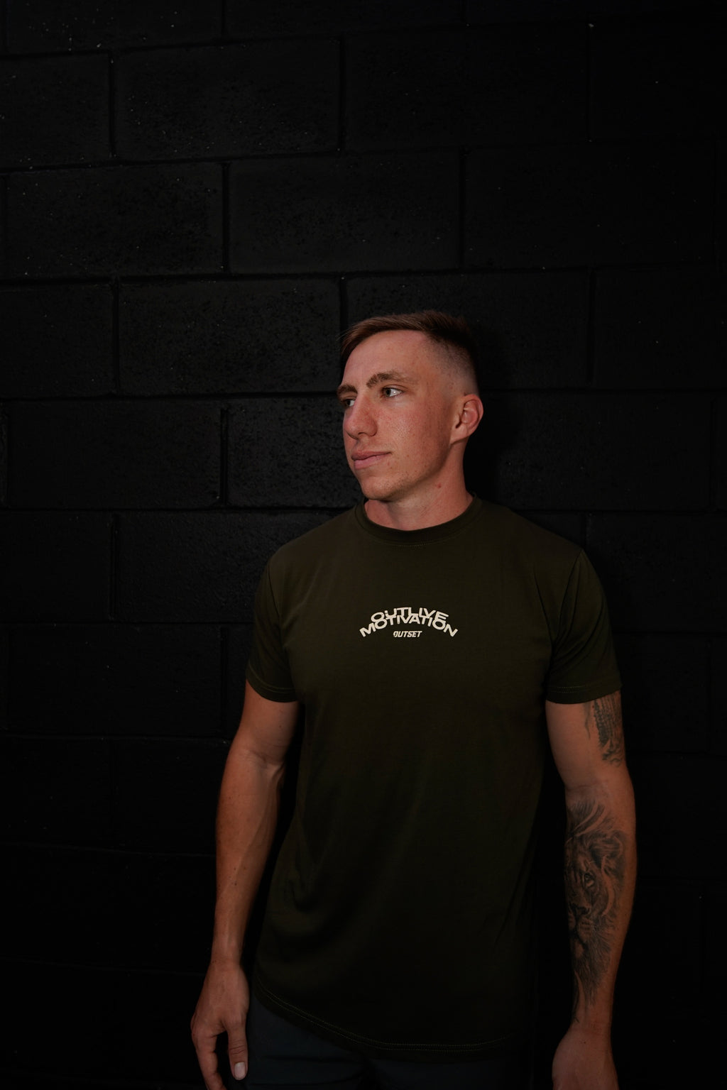Outlive Tee- Green