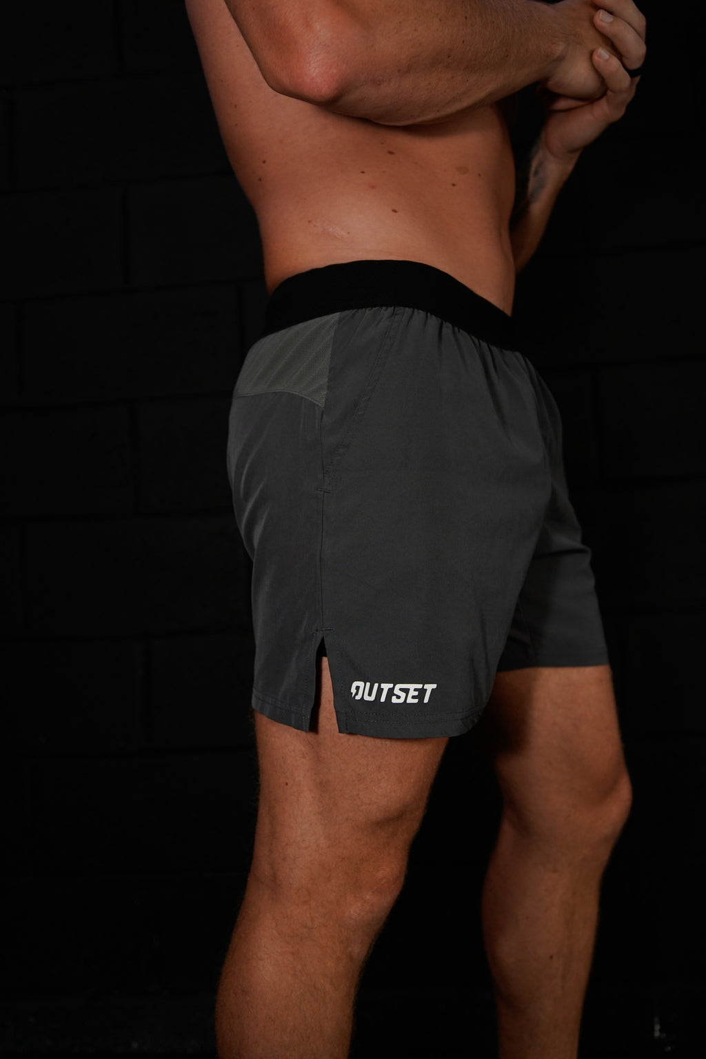 Hybrid Performance 5In Shorts- Grey