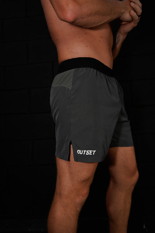 Hybrid Performance Shorts- Grey