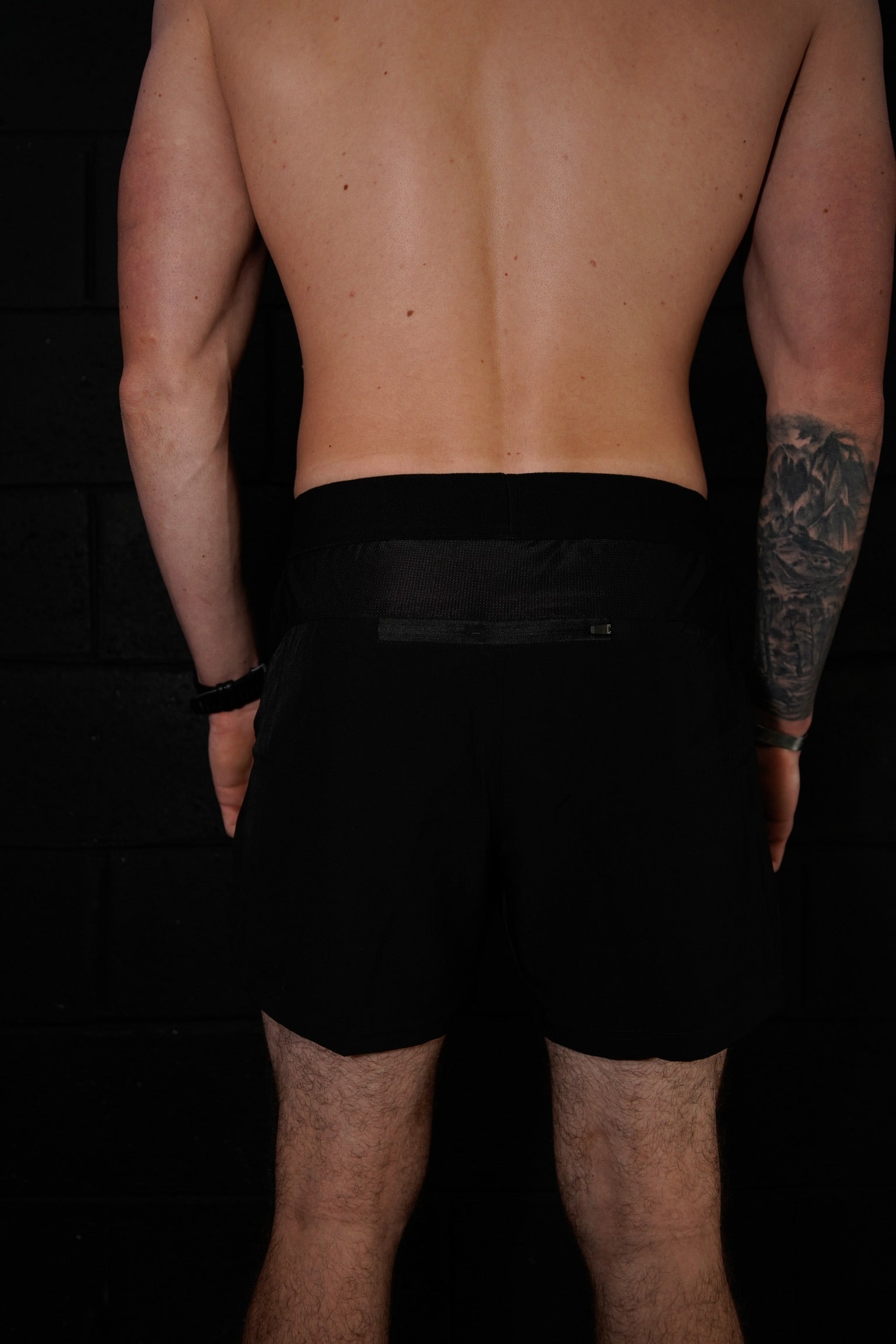 Hybrid Performance Shorts- Black