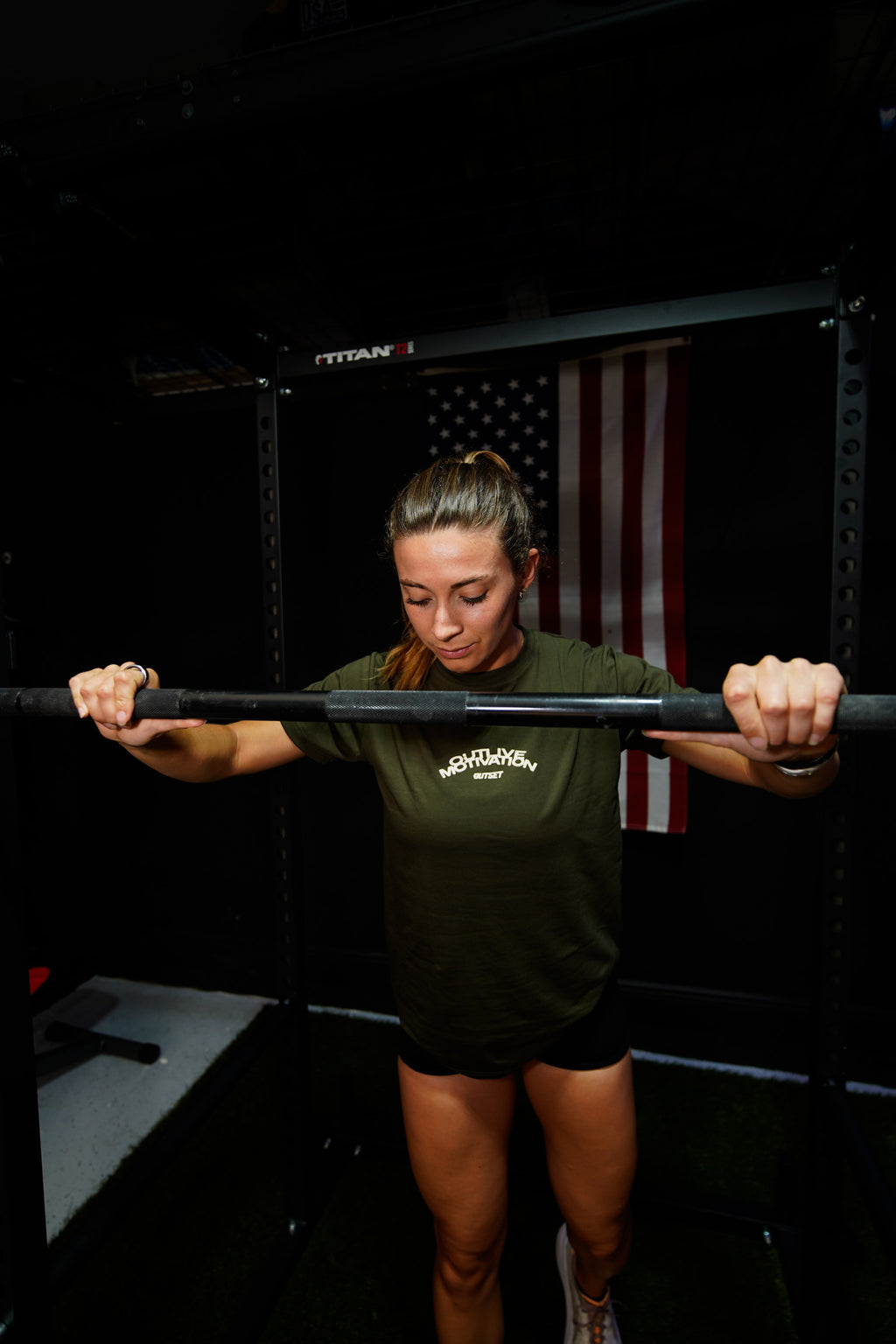 Outlive Tee- Green