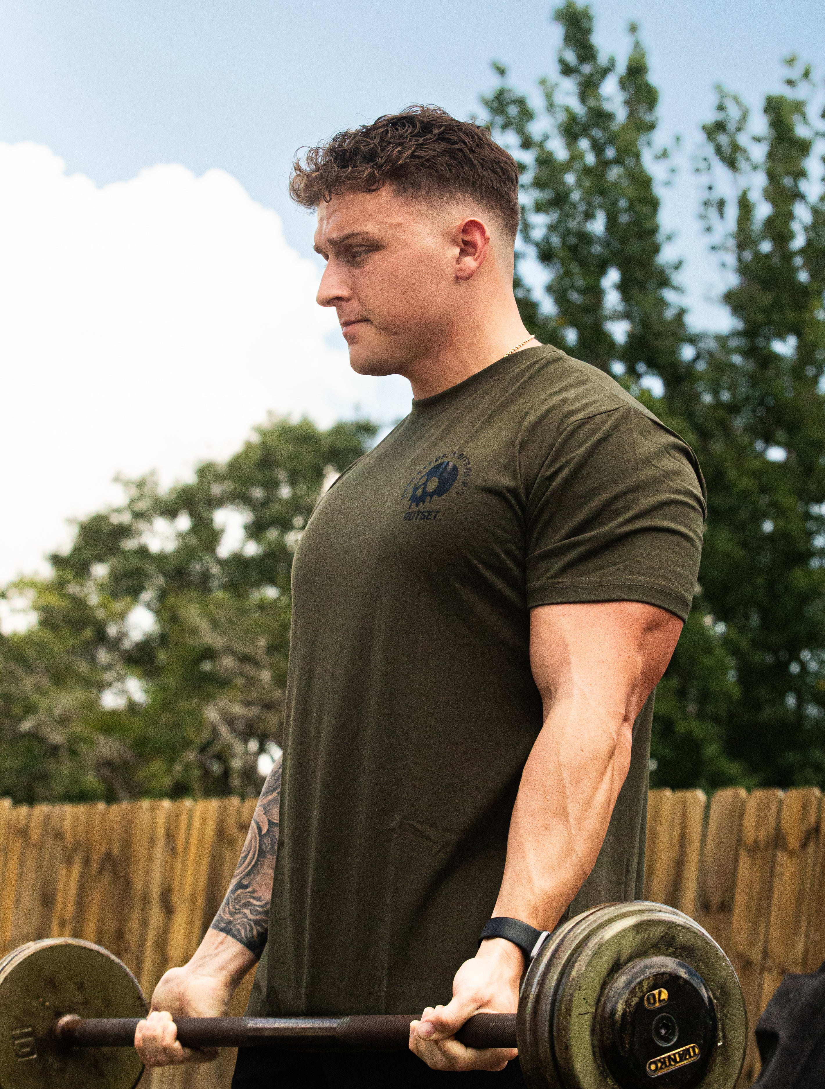 Hybrid State Tee- Melting Skull